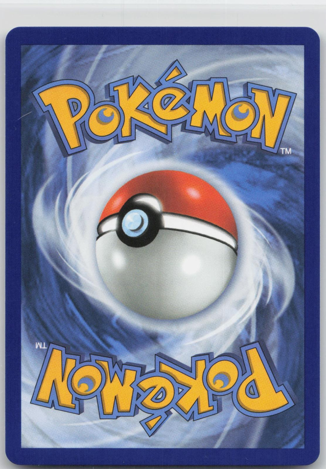 Back of card