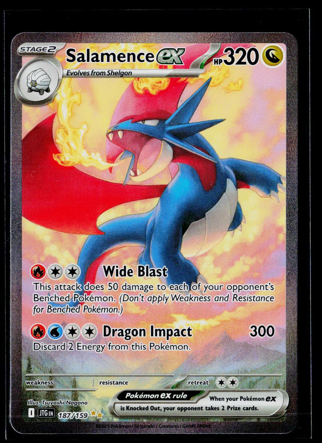 Salamence ex - Journey Together 187/159 (NM)