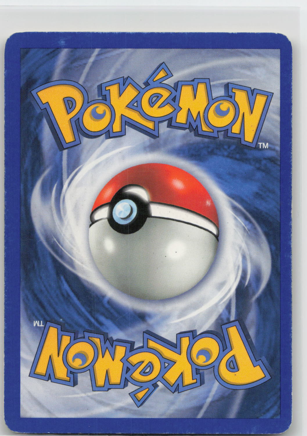 Back of card
