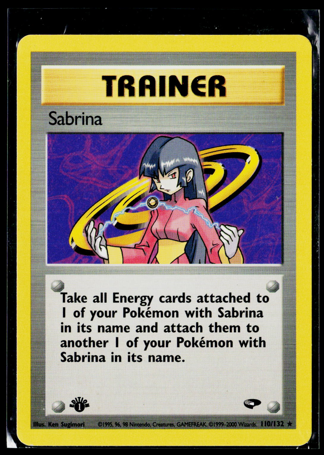 Sabrina - Gym Challenge 110/132 (EX)