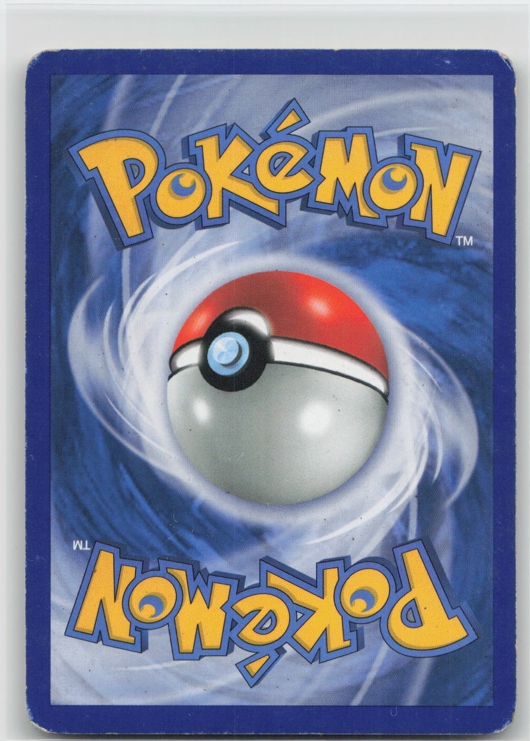 Back of card
