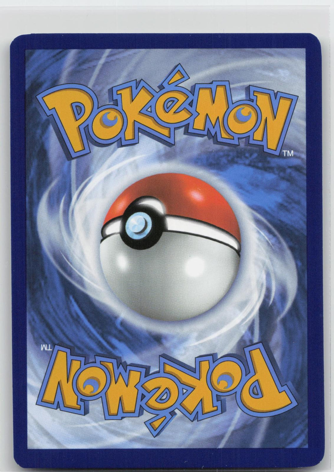 Back of card