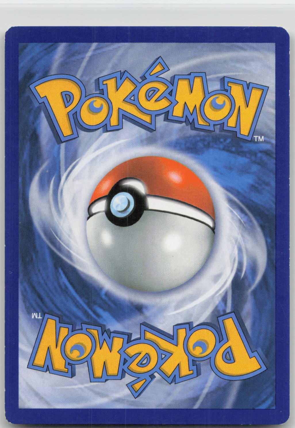 Back of card