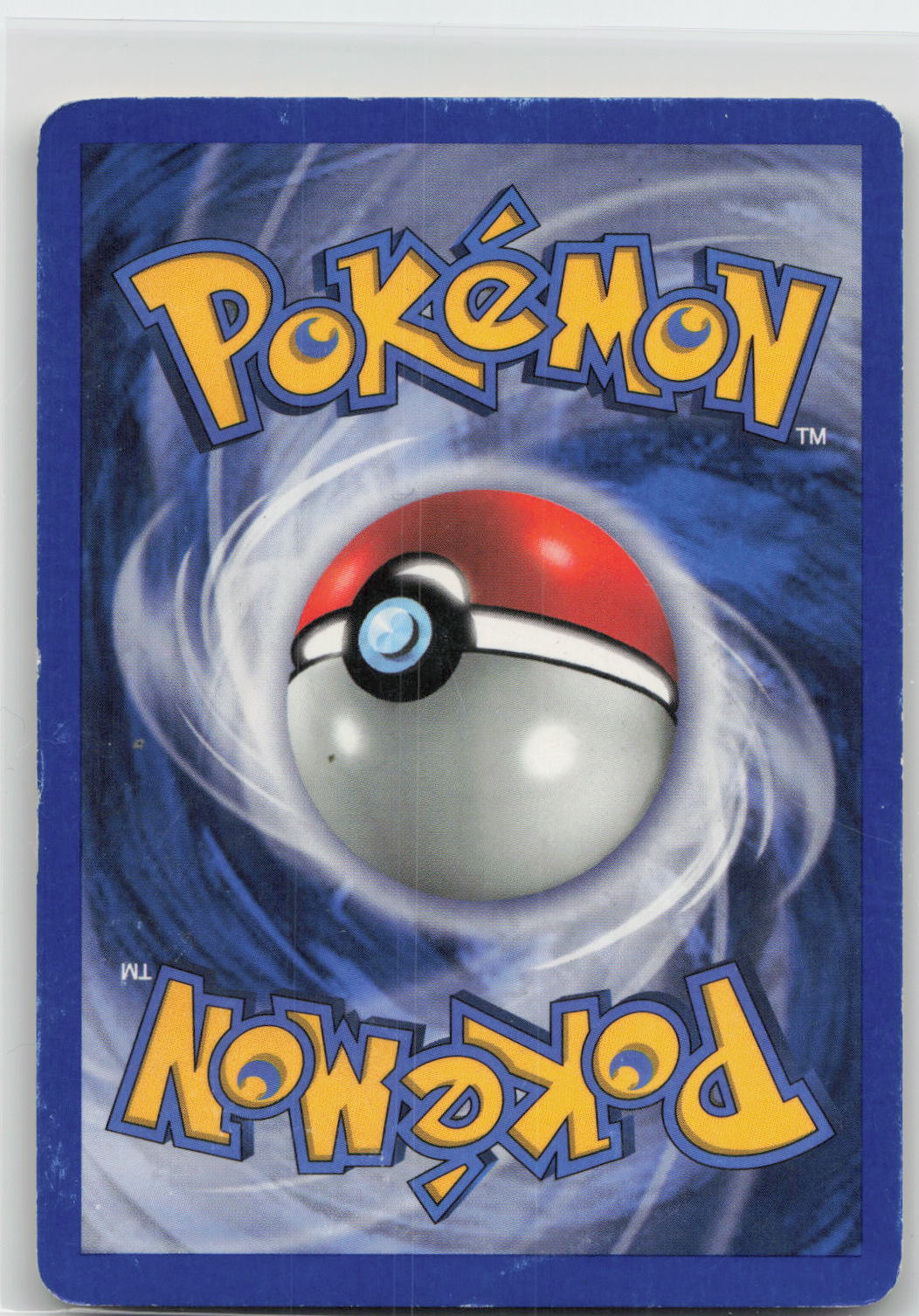 Back of card