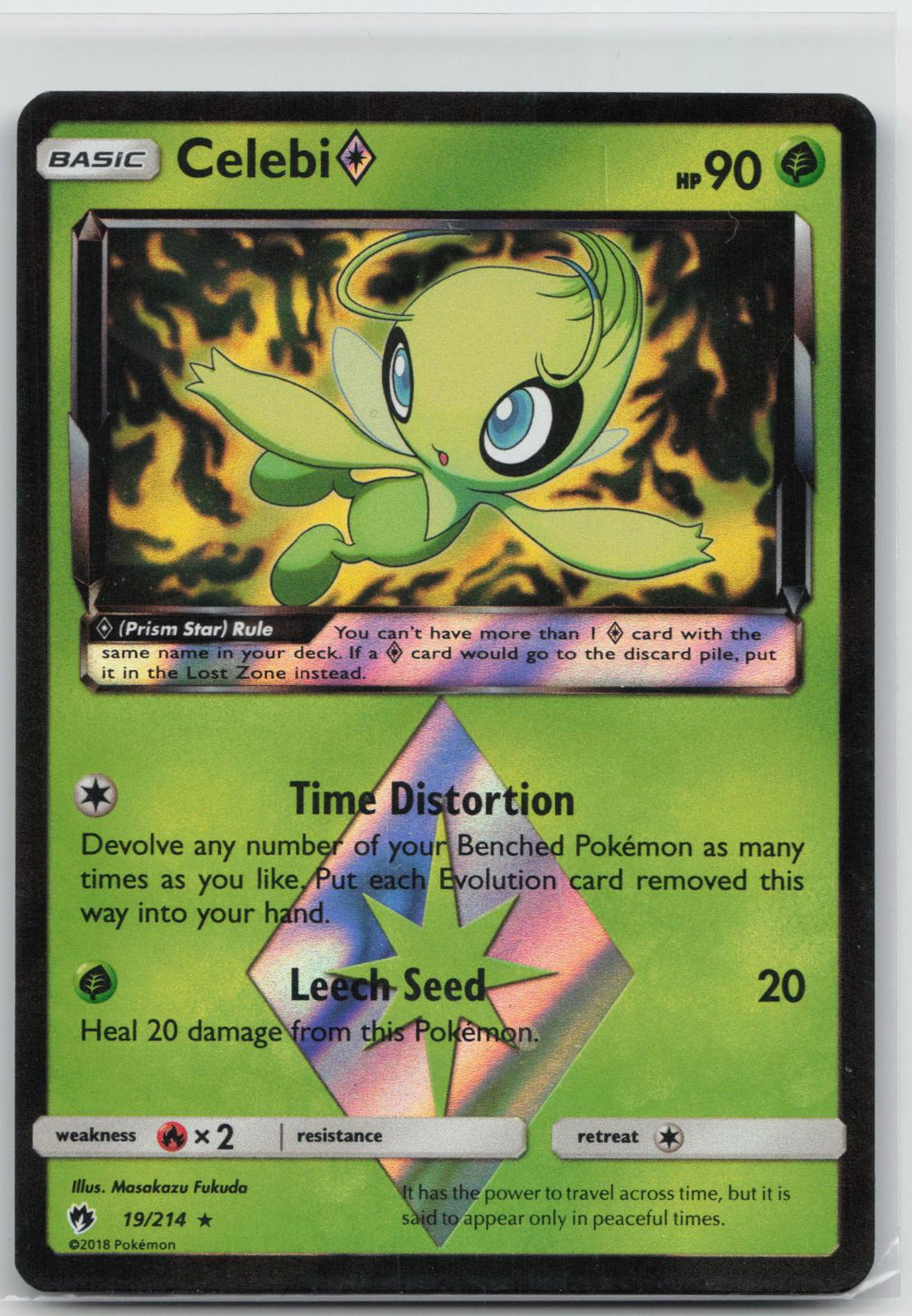 Celebi ◇ - Lost Thunder 19/214
