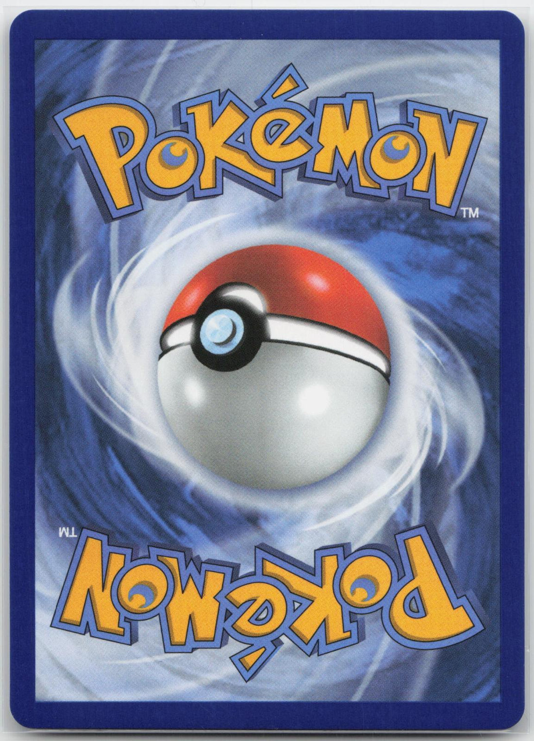 Back of card