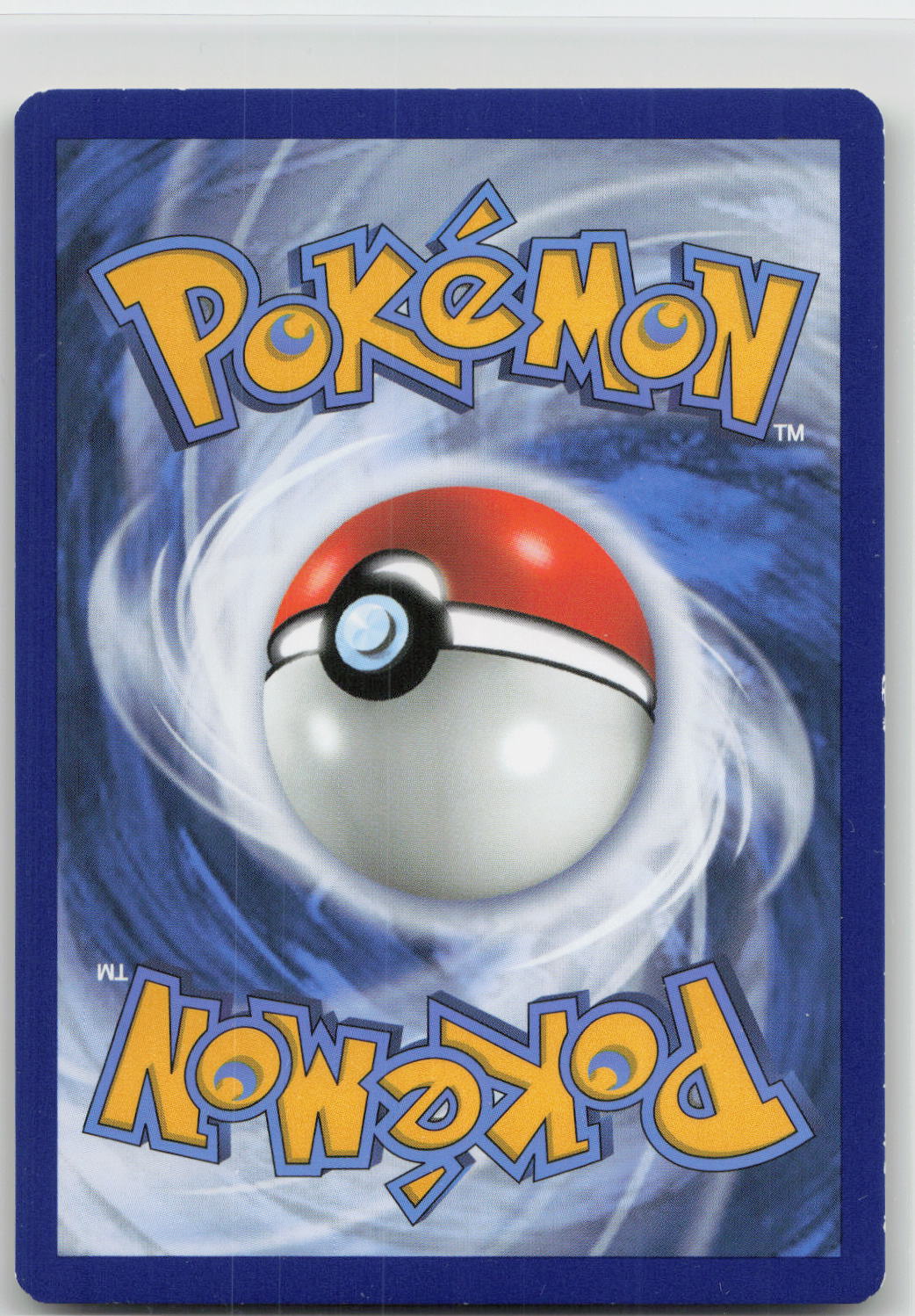 Back of card