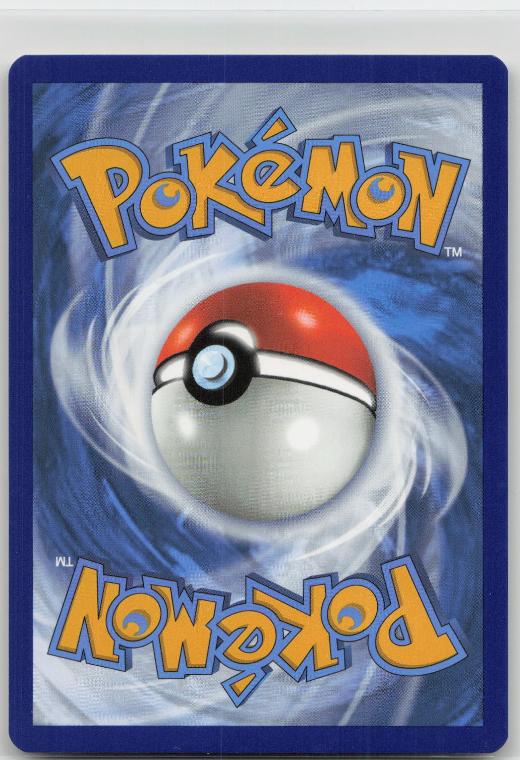 Back of card