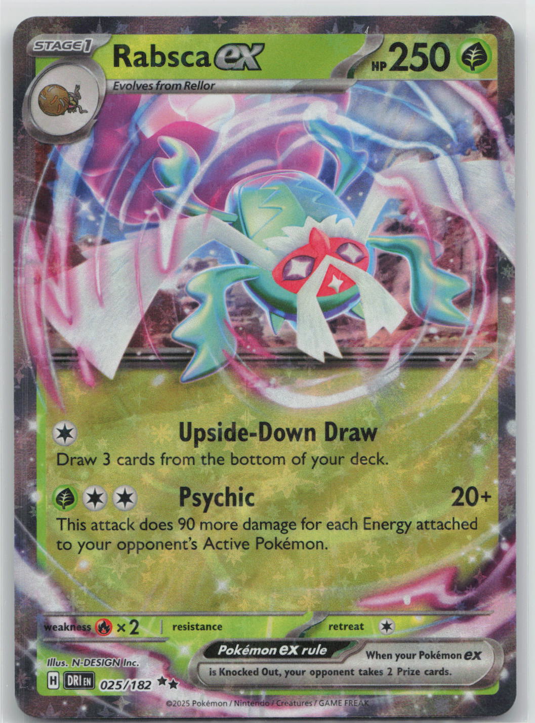 Rabsca ex - Destined Rivals 025/182