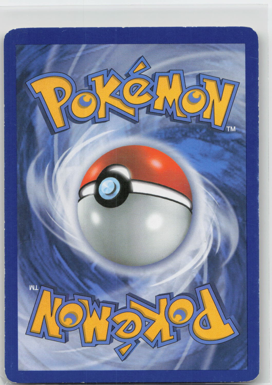 Back of card