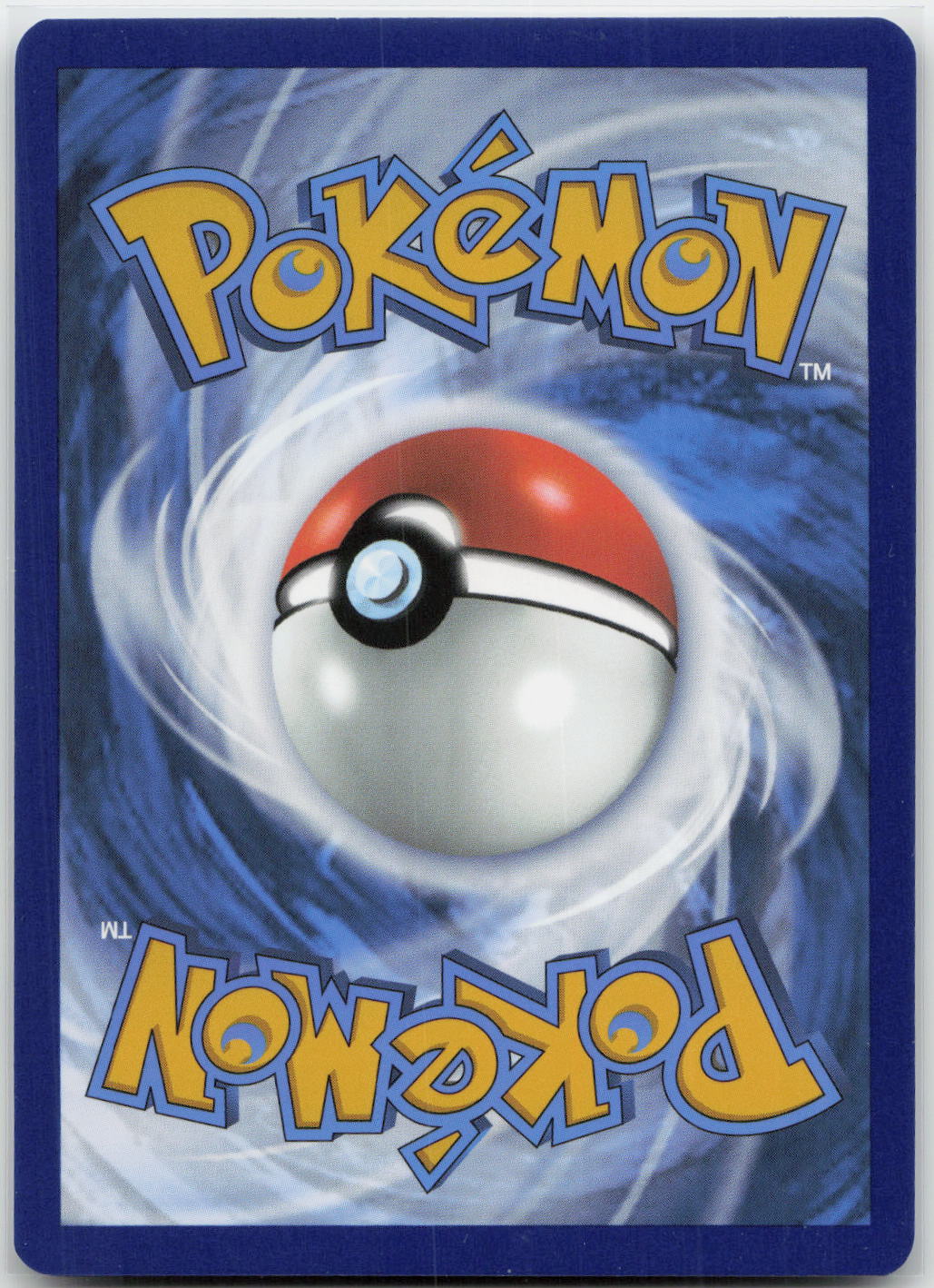 Back of card