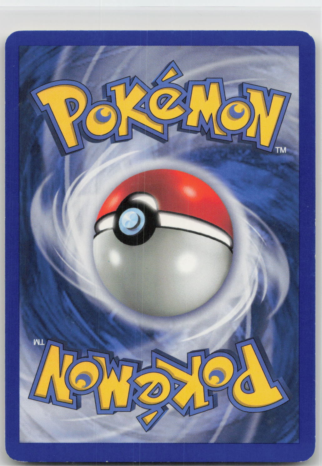 Back of card
