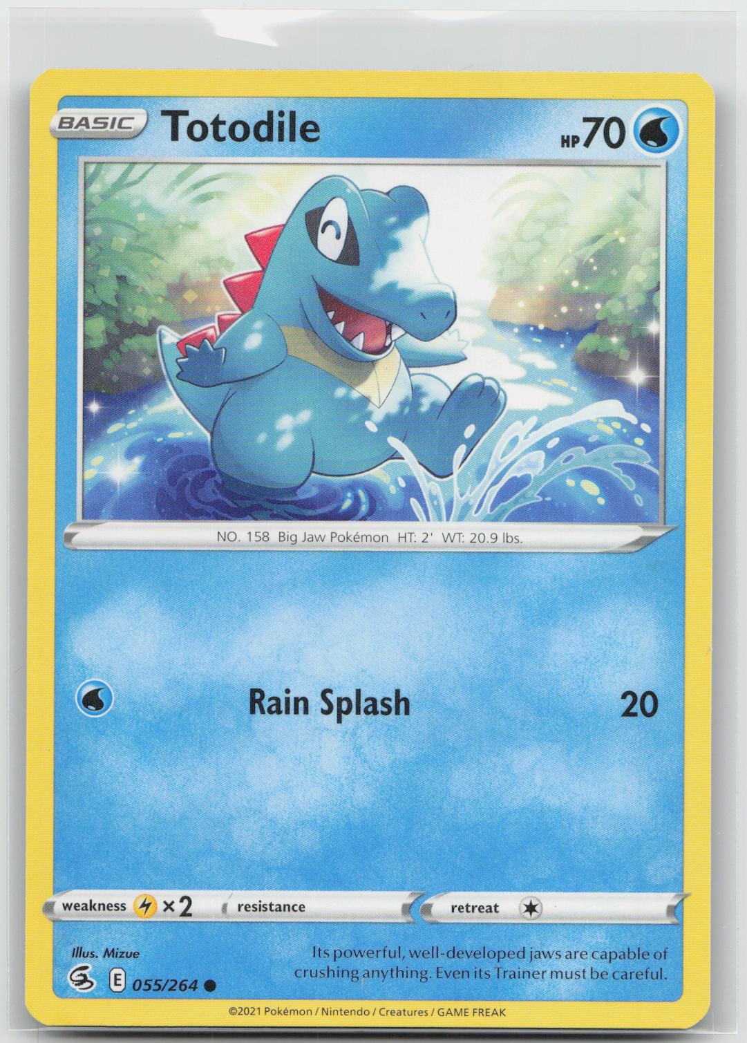 Totodile - Fusion Strike 055/264