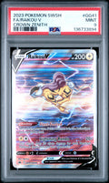 Raikou V GG41/GG70 Sword Shield Crown Zenith Pokemon PSA 9 front