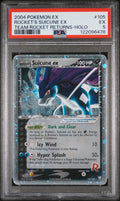 Rocket's Suicune EX Holo 105/109 Team Rocket Returns Pokemon PSA 5 front