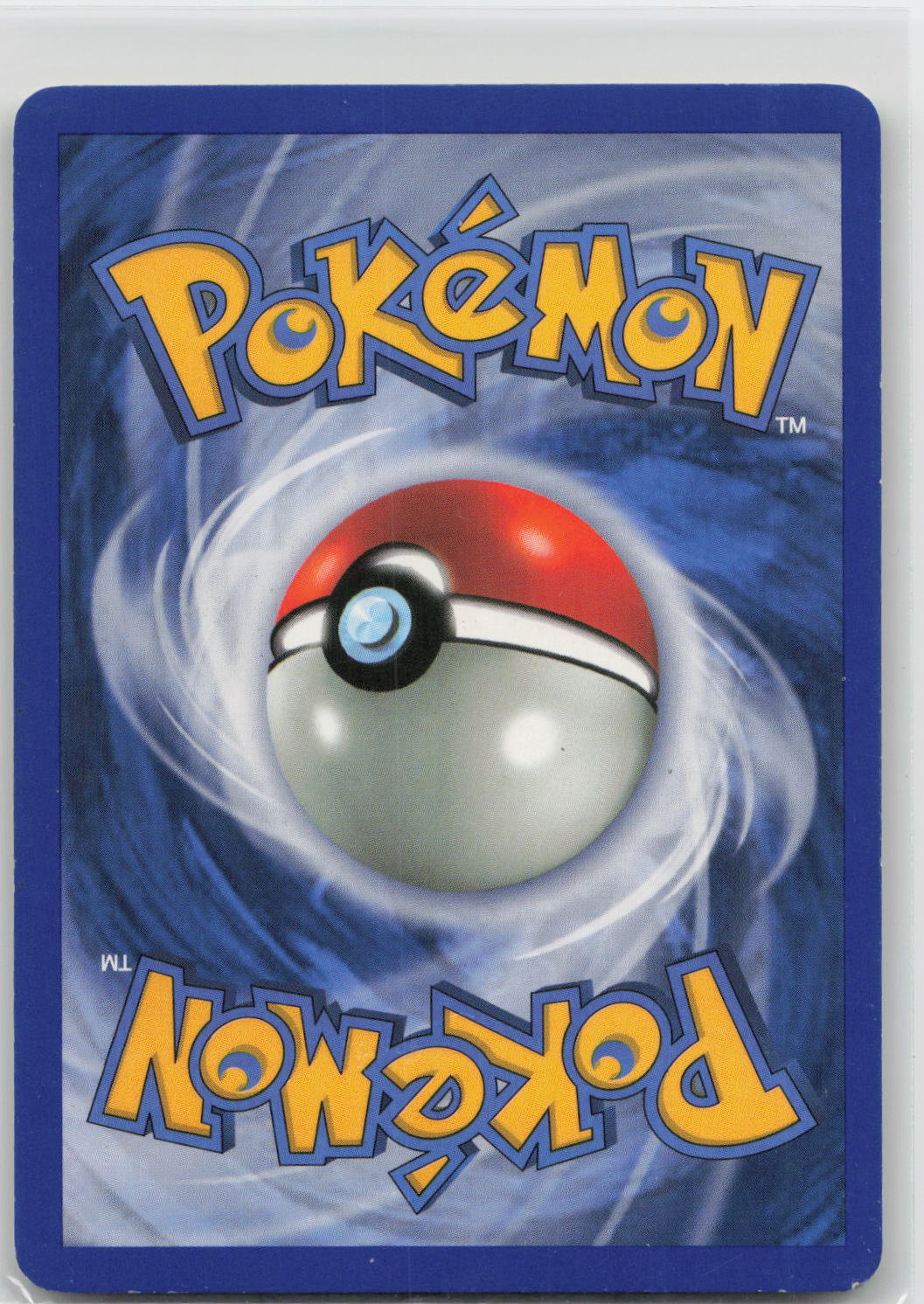 Back of card