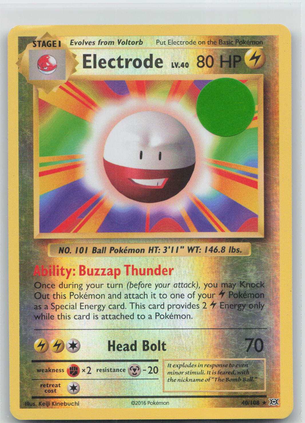 Electrode - Evolutions 40/108