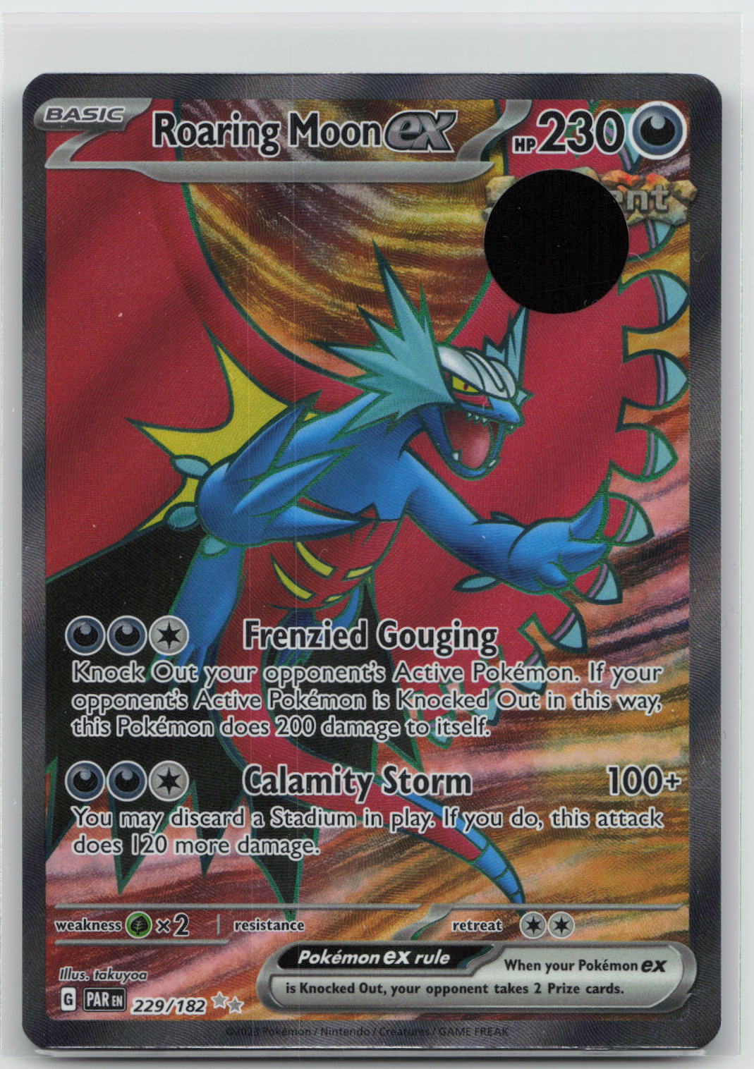 Roaring Moon ex - Paradox Rift 229/182