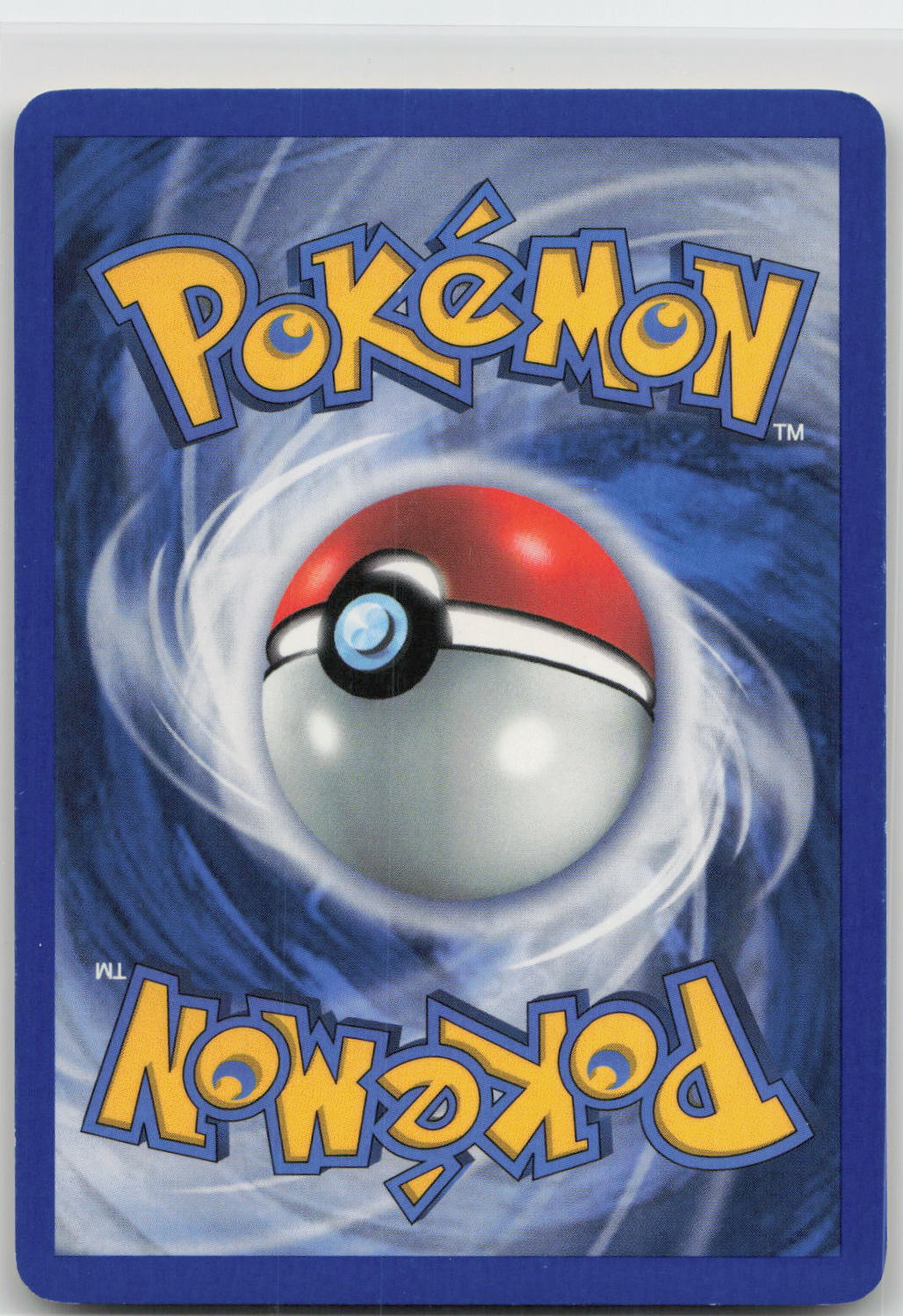 Back of card