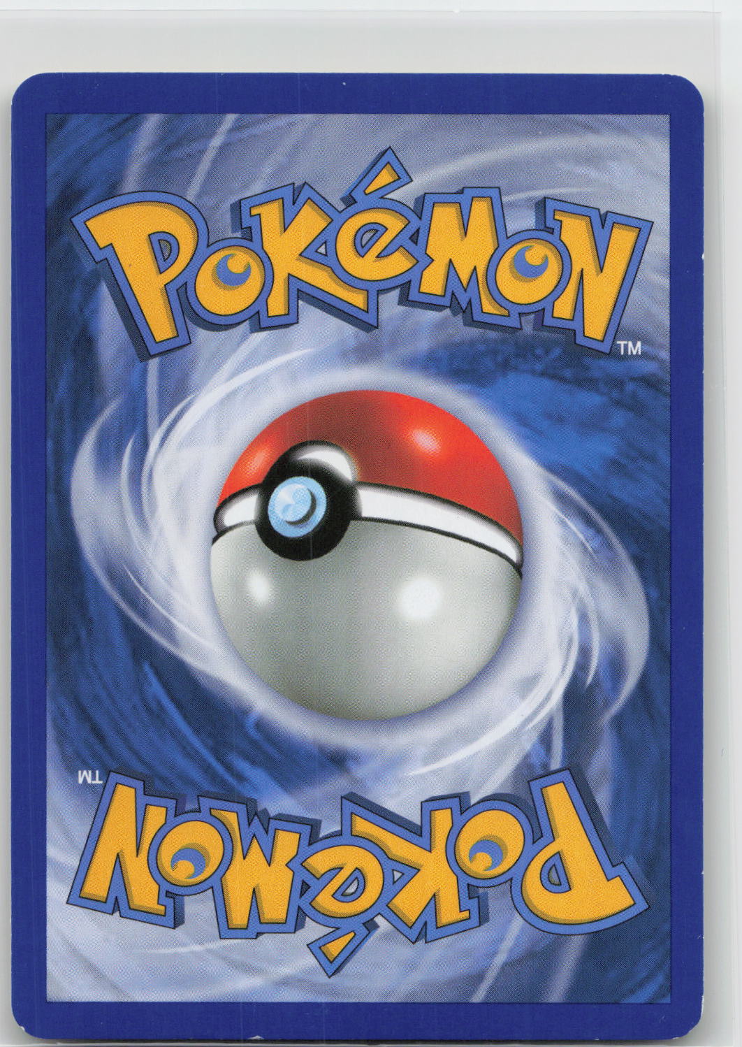 Back of card