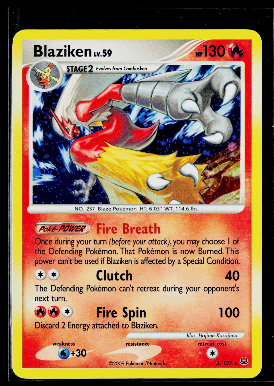 Blaziken - Platinum 3/127 (GD)