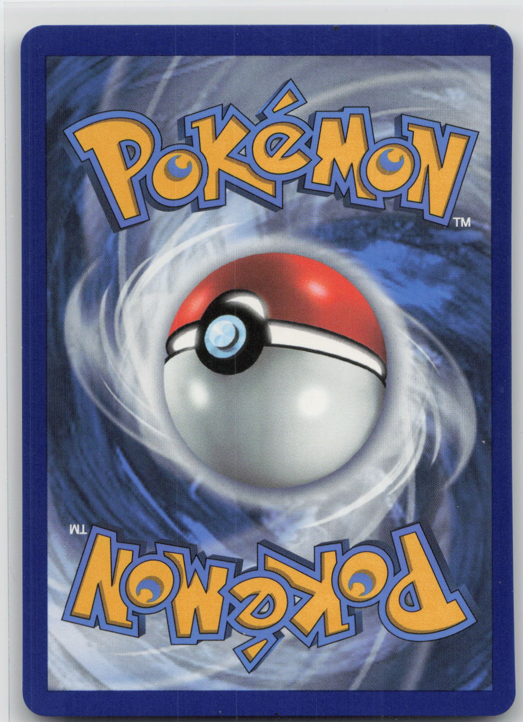 Back of card