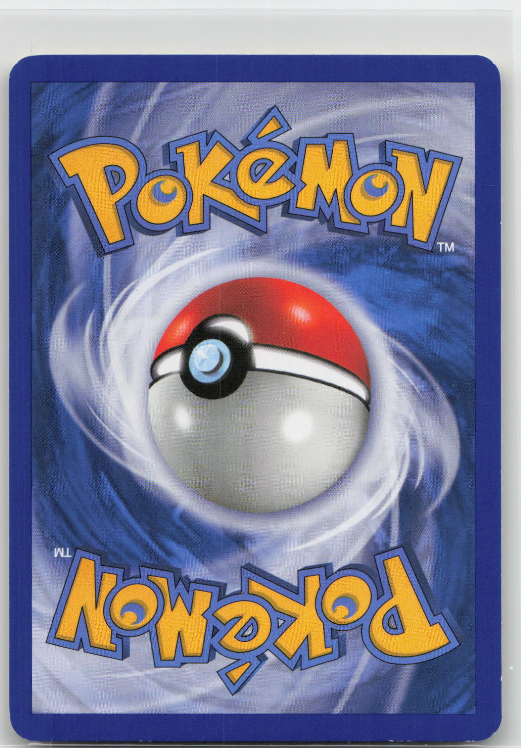 Back of card