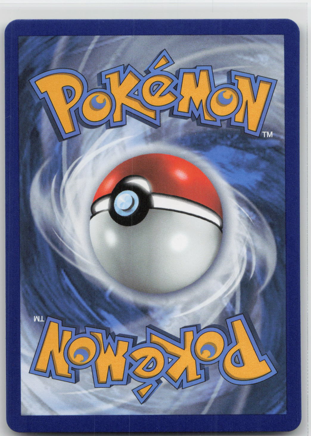 Back of card
