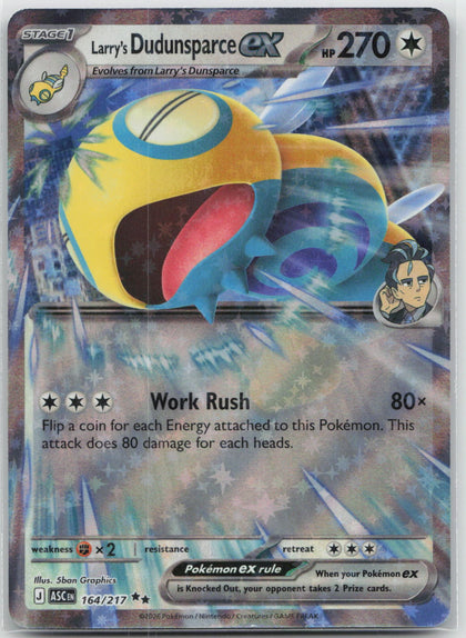 Larry's Dudunsparce ex - Ascended Heroes 164/217