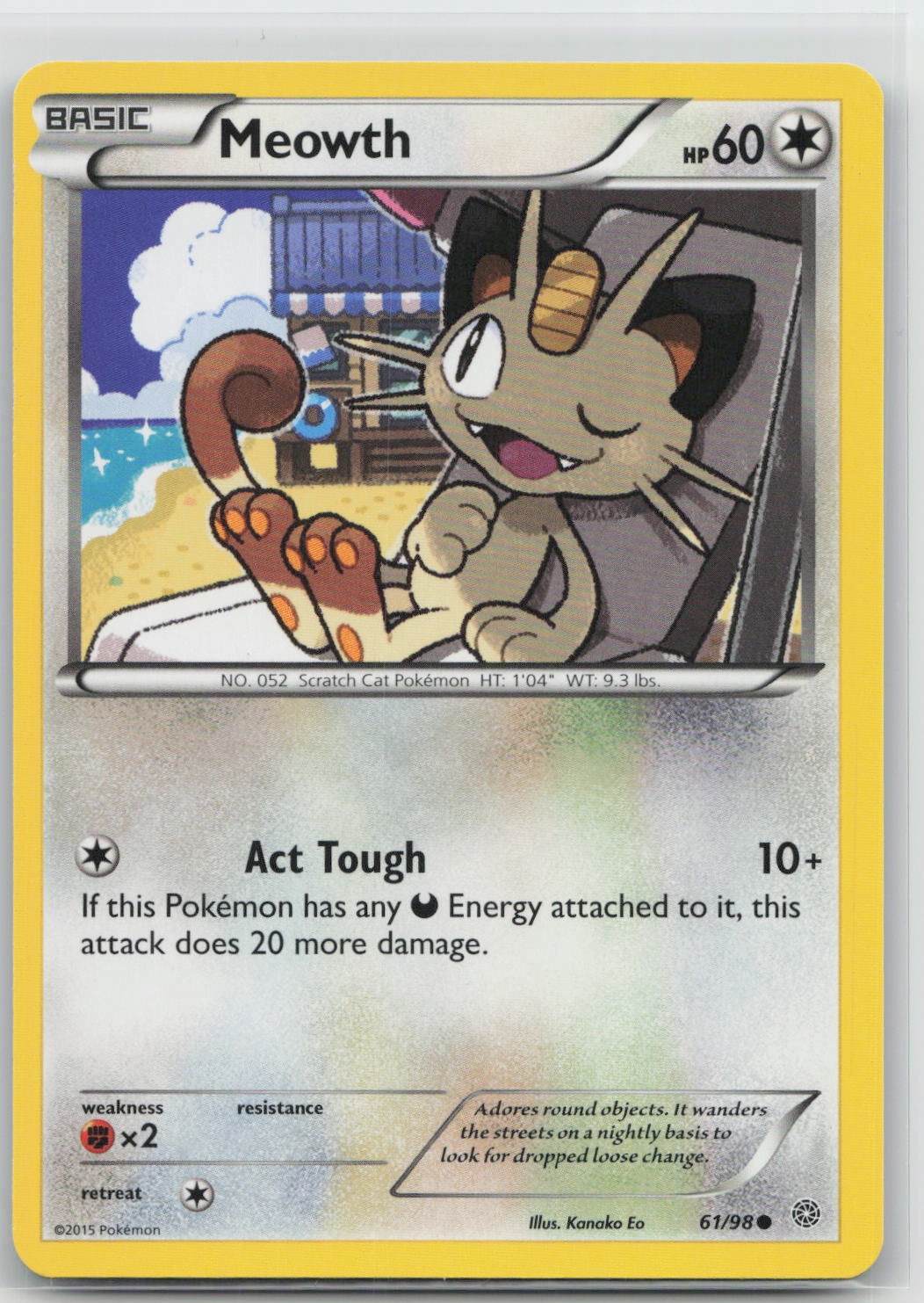 Meowth - Ancient Origins 61/98