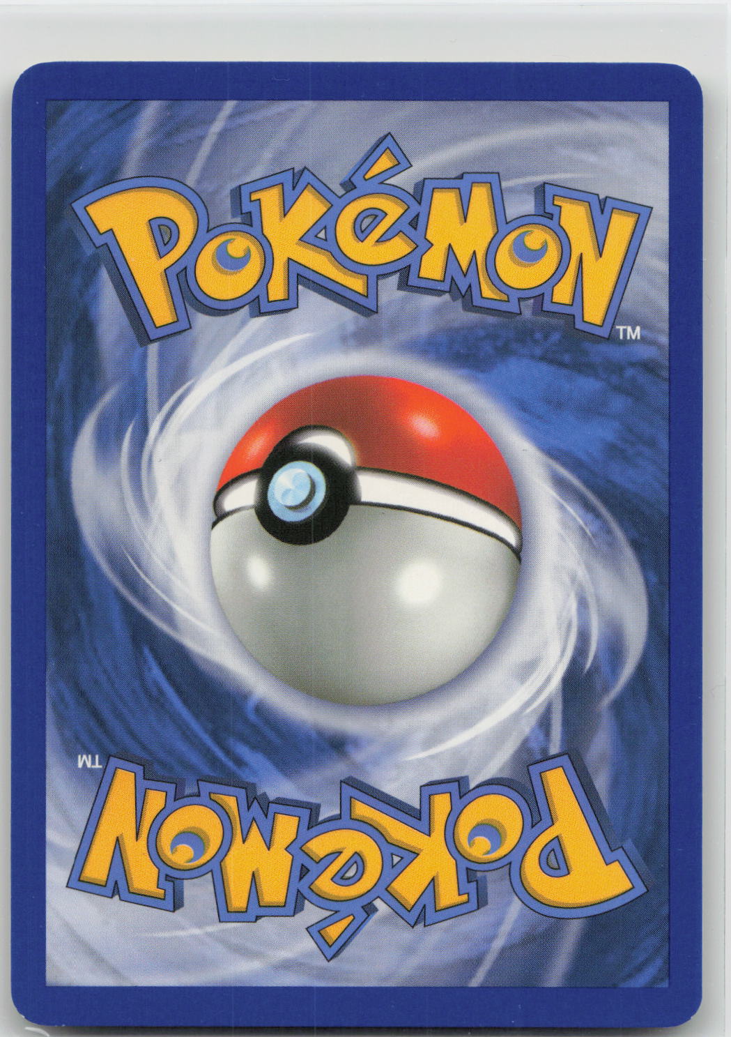 Back of card