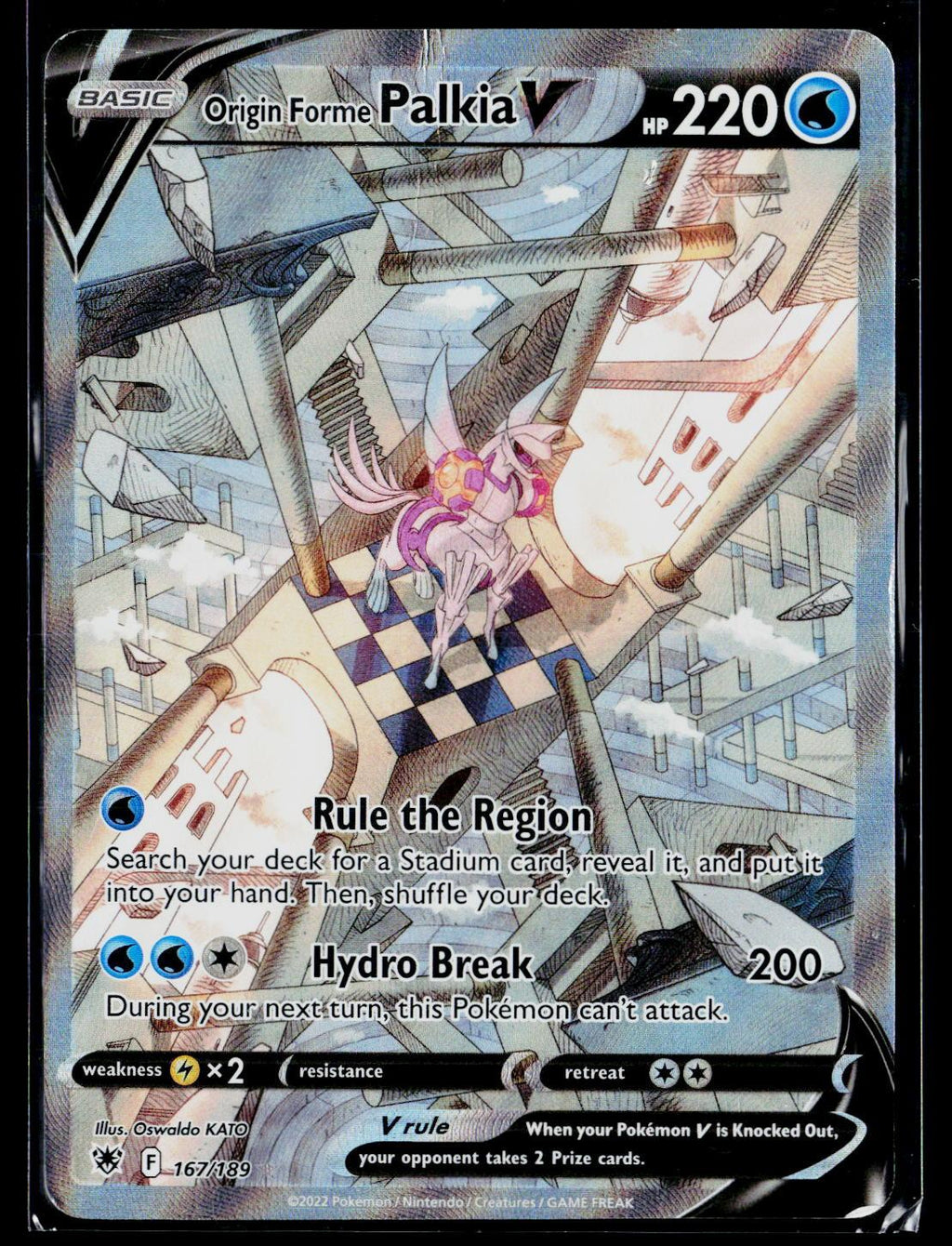Origin Forme Palkia V - Astral Radiance 167/189 (PO)