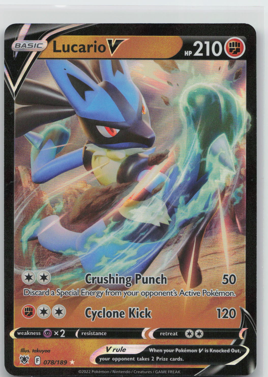 Lucario V - Astral Radiance 078/189