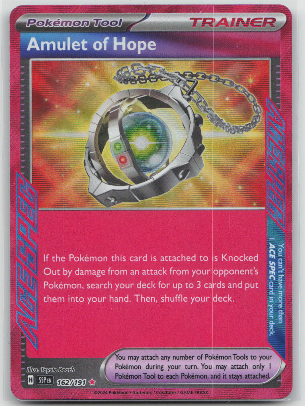 Amulet of Hope - Surging Sparks 162/191