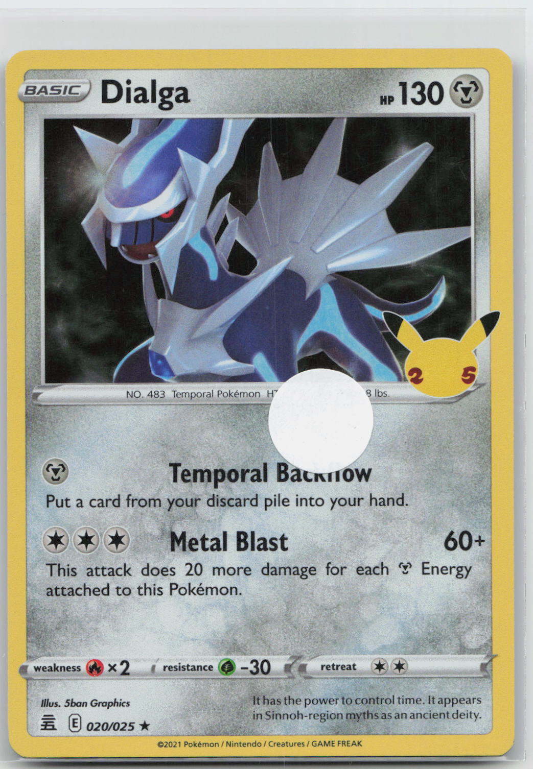 Dialga - Celebrations 020/025