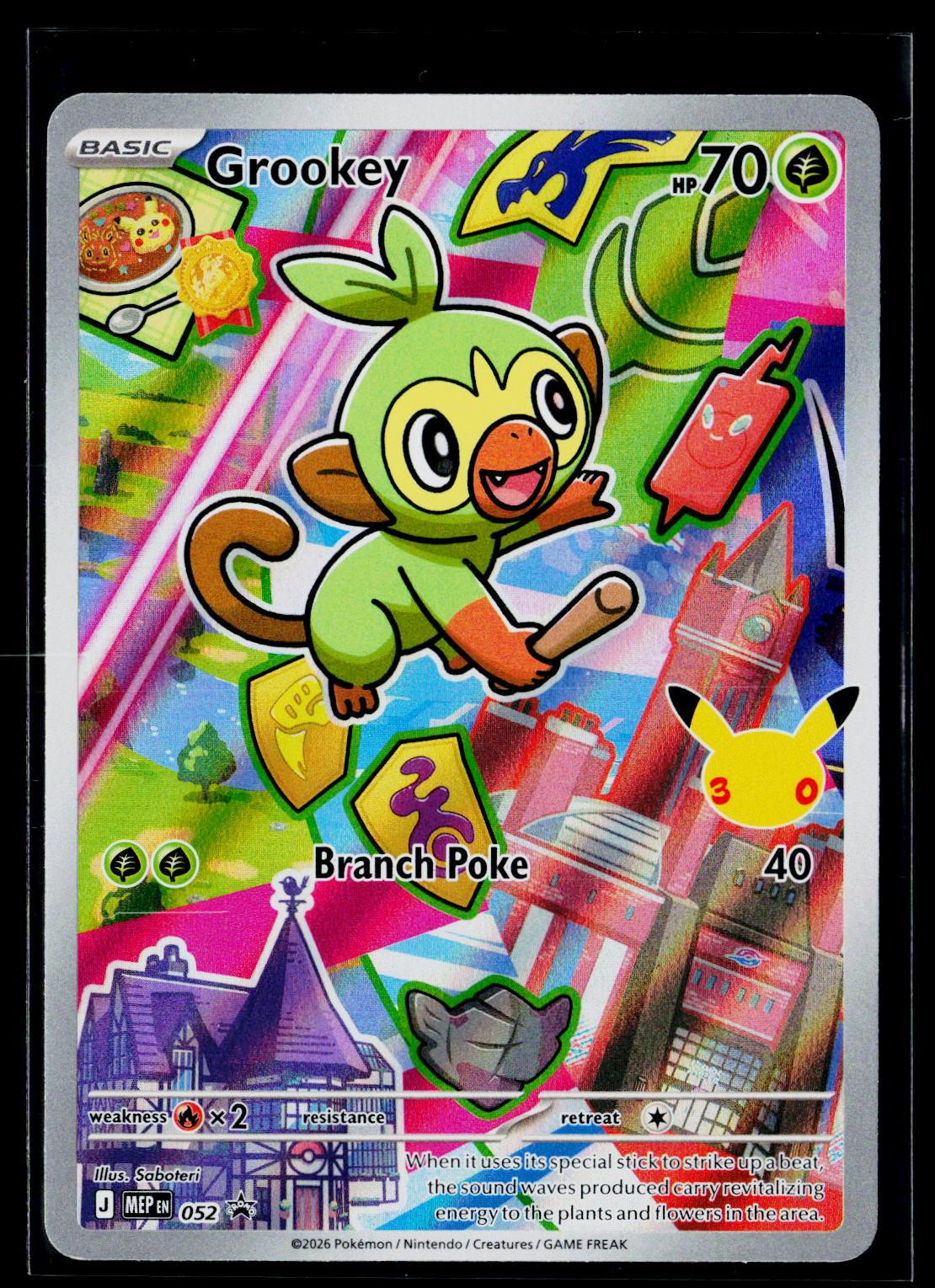 Grookey - ME: Mega Evolution Promo 052 (NM)