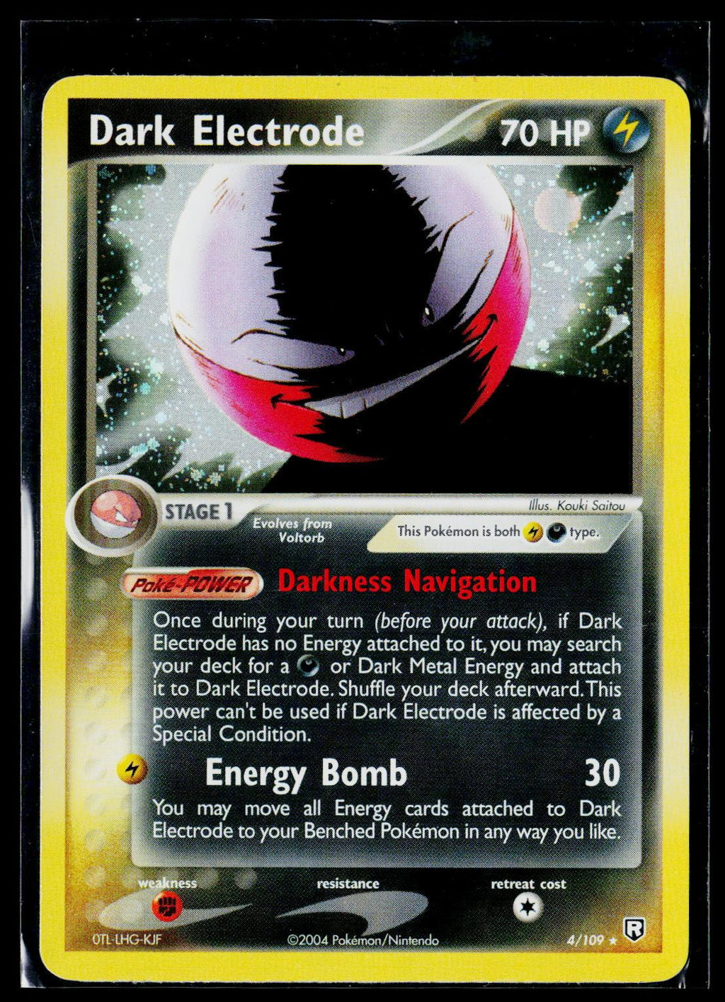 Dark Electrode - Team Rocket Returns 4/109 (NM)