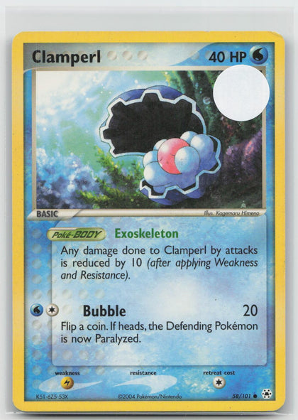 Clamperl - Hidden Legends 58/101