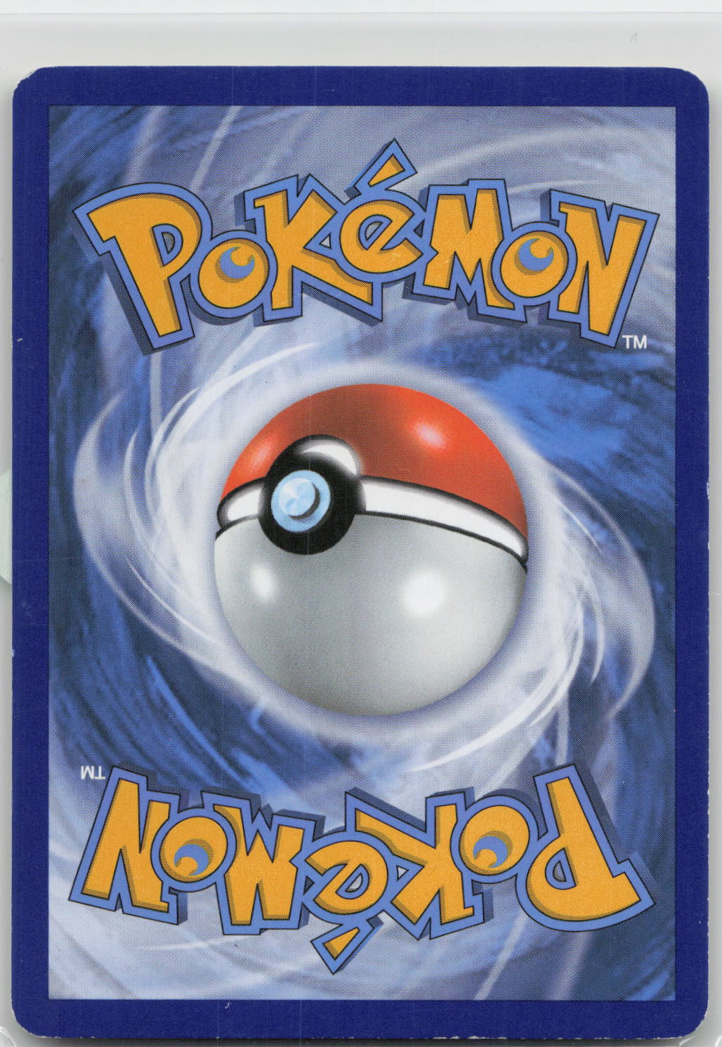 Back of card