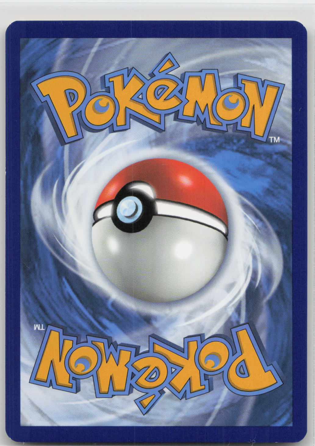 Back of card