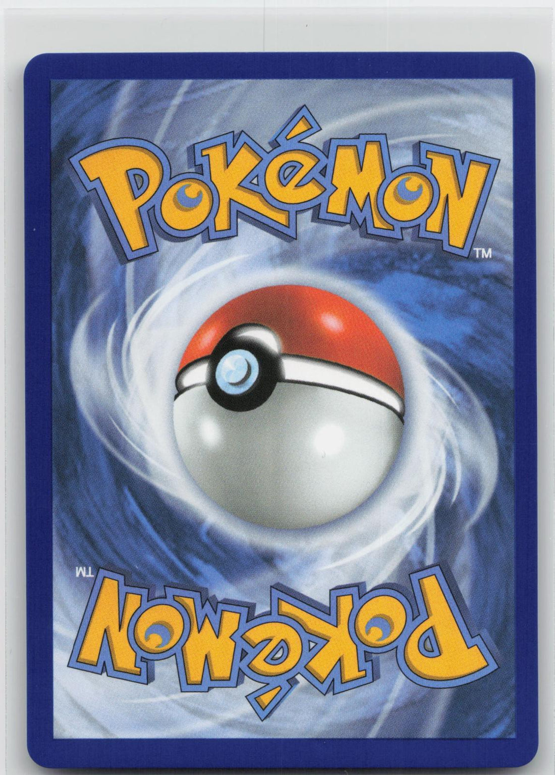 Back of card