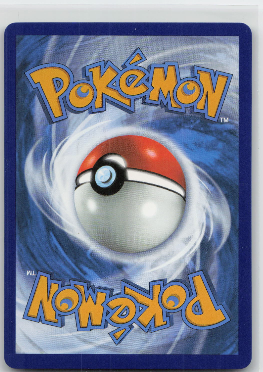 Back of card