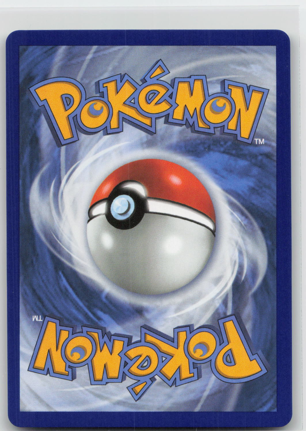 Back of card