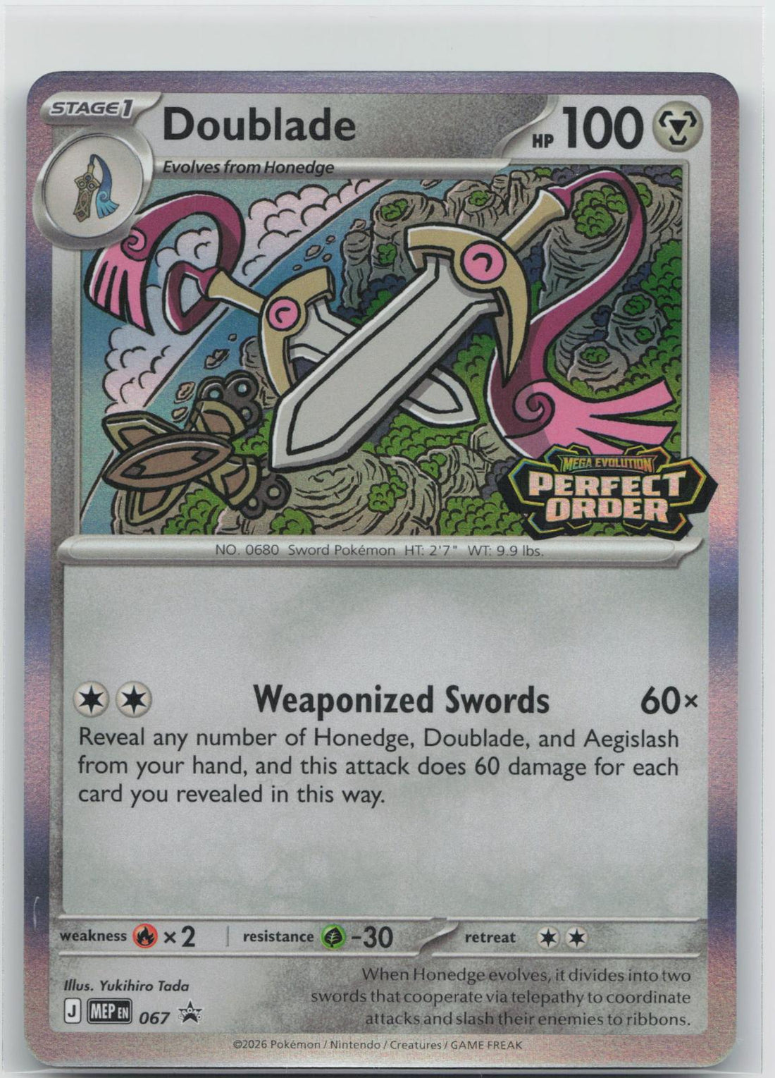Doublade [Staff] - Mega Evolution Promo 067