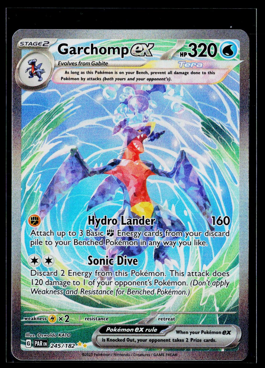 Garchomp ex - Paradox Rift 245/182 (NM)