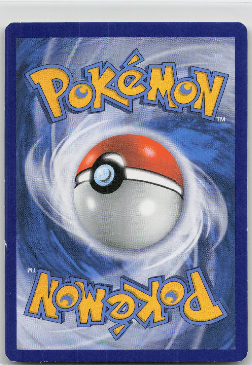 Back of card