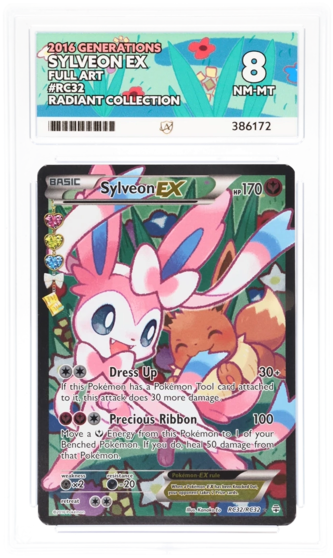 Sylveon EX RC32/RC32 ACE Generations Pokemon ACE 8 Nm-Mt front