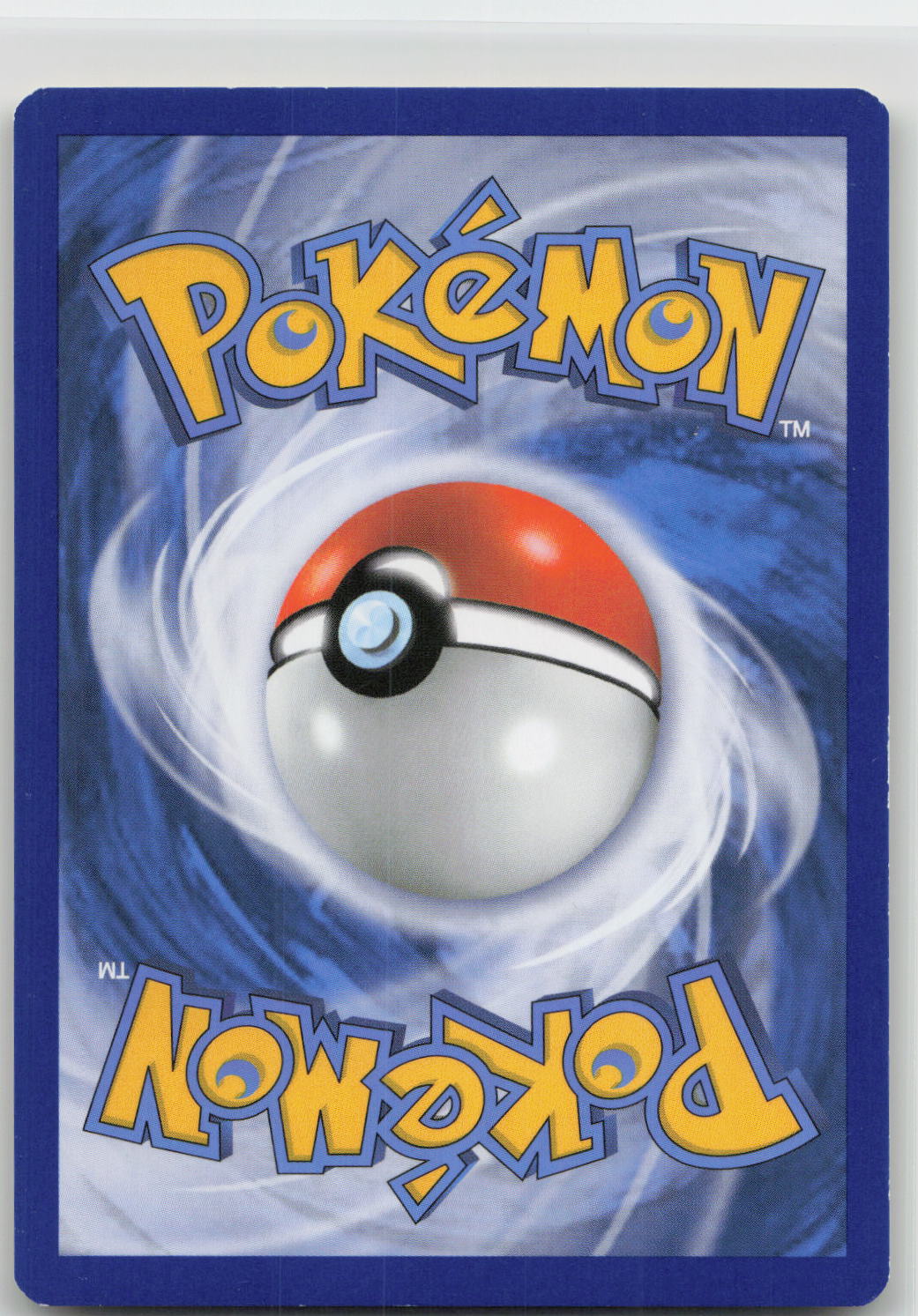 Back of card