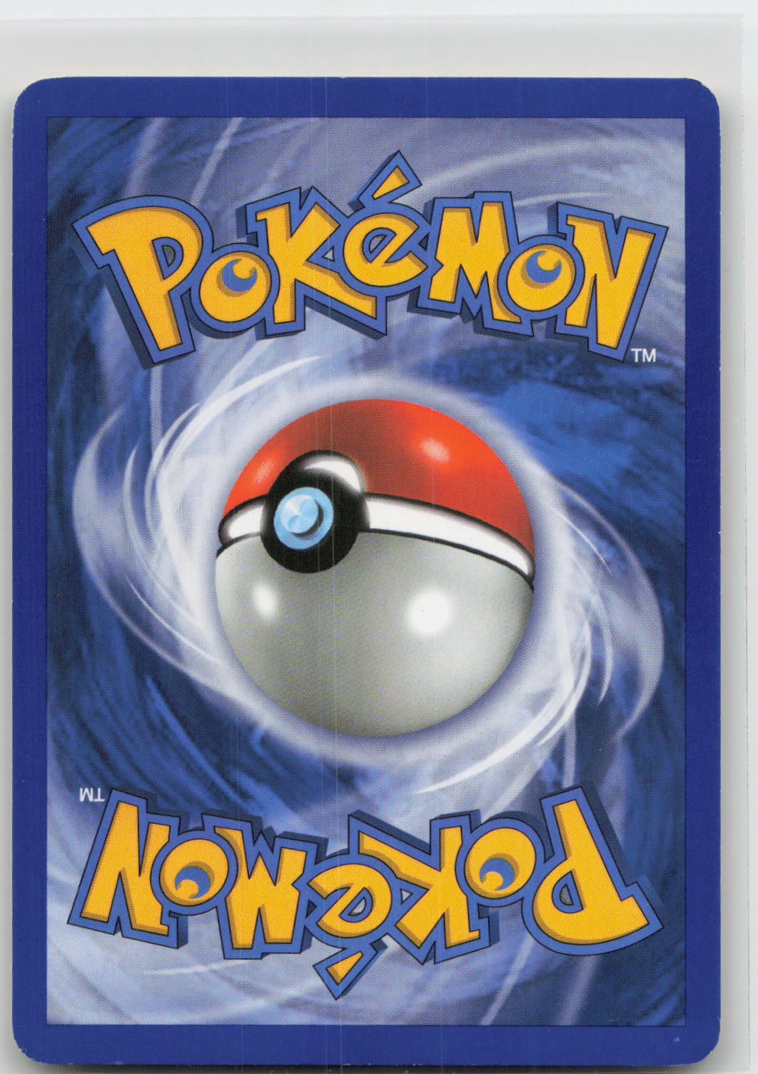 Back of card