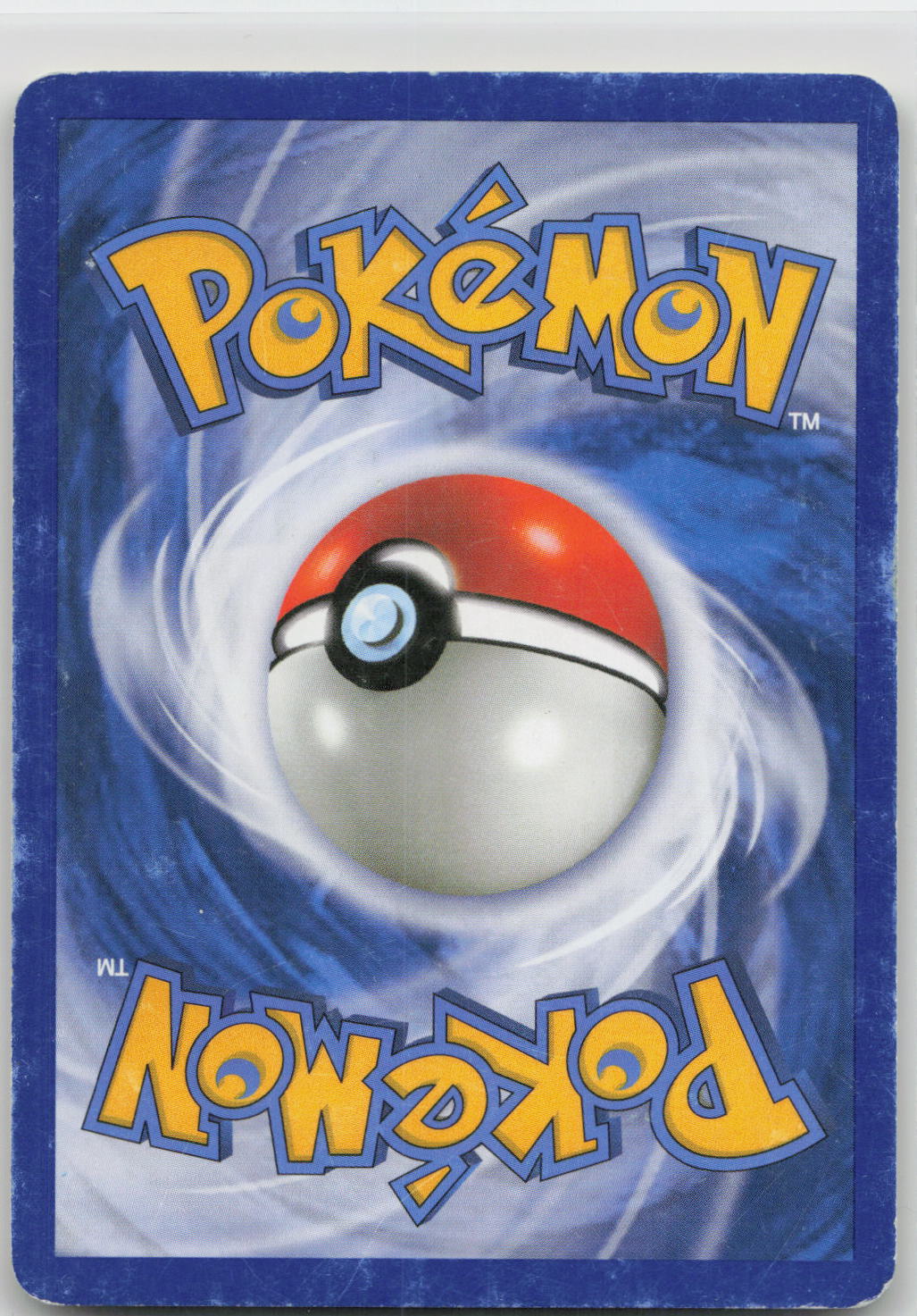 Back of card
